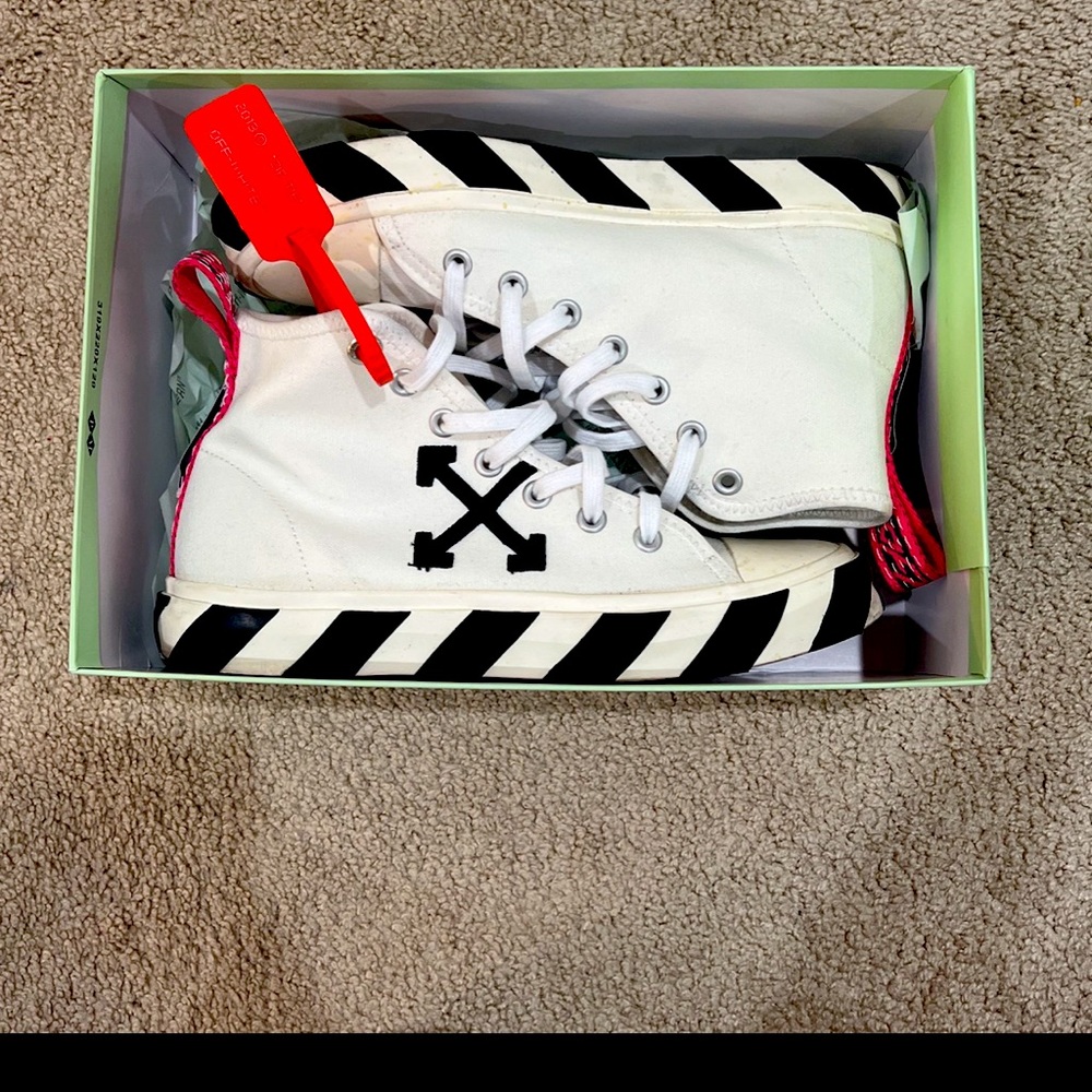 Off white sneakers
